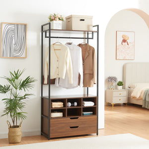 Garderobsställ Set Larem [en.casa]