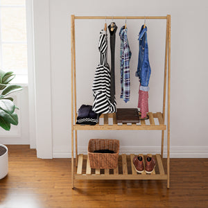 Klädställning Ledøje 2 furu [en.casa] välj modell