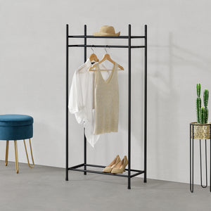 Klädhängare svart olika modeller [en.casa]