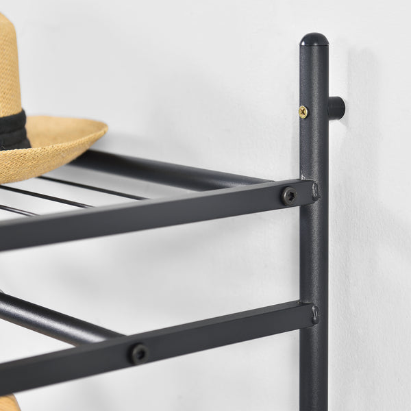 Klädhängare svart olika modeller [en.casa]
