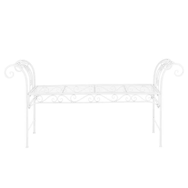 Måttskiss Trädgårdsbänk Cossila 70x147x46cm [en.casa] välj modell
