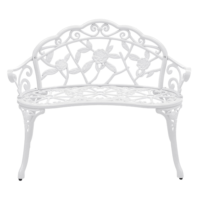 Måttskiss Vintage trädgårdsbänk 99x54x78 cm [casa.pro] välj modell