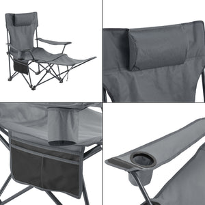 Campingset Bellante av bord och hopfällbara stolar stål [casa.pro]
