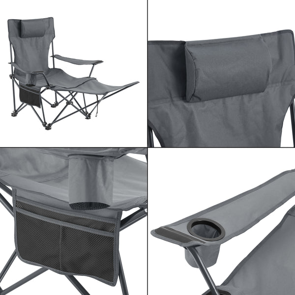 Campingset Bellante av bord och hopfällbara stolar stål [casa.pro]