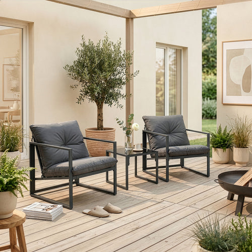 Loungeset Karg 3-del. [casa.pro]