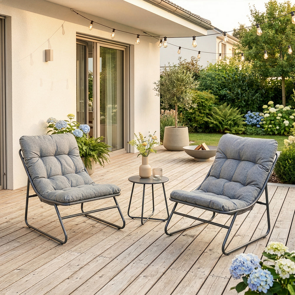 Loungeset Malmö 3-del. [casa.pro]