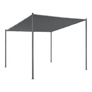 Paviljong Carunchio 300x285x248cm Mörkgrå [en.casa]