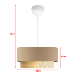 Taklampa Loughborough 1 x E27 i olika färger[lux.pro]