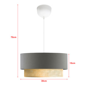 Taklampa Loughborough 1 x E27 i olika färger[lux.pro]