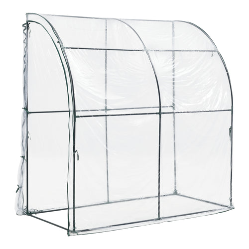 Växthus Juta 100x200x215 cm [en.casa]