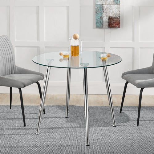 Glasbord Humppila i olika färger och storlekar [en.casa] - premiumXL