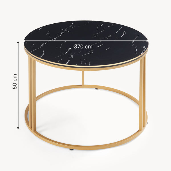 Soffbord Aulum 50 x 70 cm [en.casa]