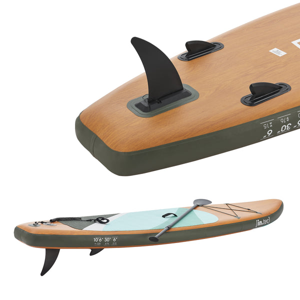Uppblåsbar SUP-bräda Palmeira Stand Up paddelbräda 320x76x15 cm [in.tec] välj modell
