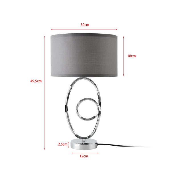 Bordslampa Torquay grå [lux.pro]