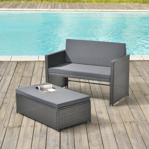 Loungegrupp Segovia loungeset [en.casa] välj modell