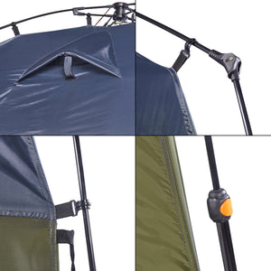 Pop-up duschtält Ayas 150x150x200 cm [pro.tec]