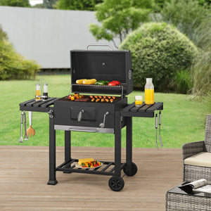 Arnad svart grillvagn [casa.pro]