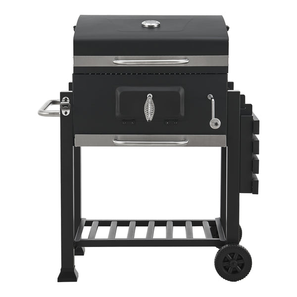 Arnad svart grillvagn [casa.pro]