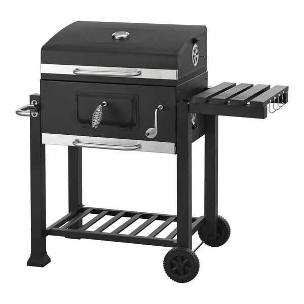 Arnad svart grillvagn [casa.pro]