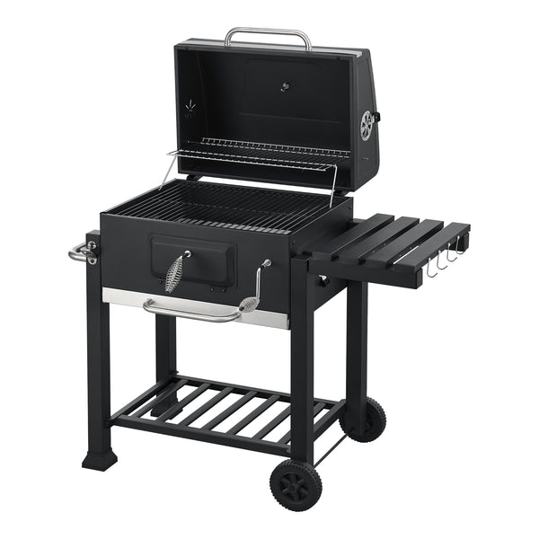 Arnad svart grillvagn [casa.pro]