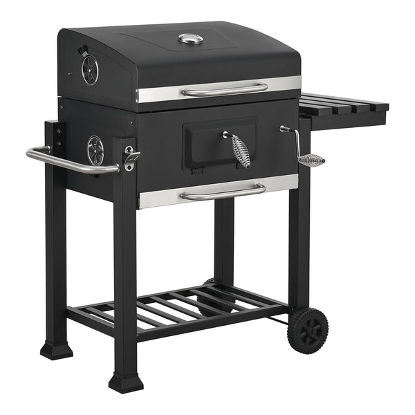 Arnad svart grillvagn [casa.pro]