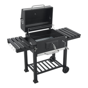 Arnad svart grillvagn [casa.pro]