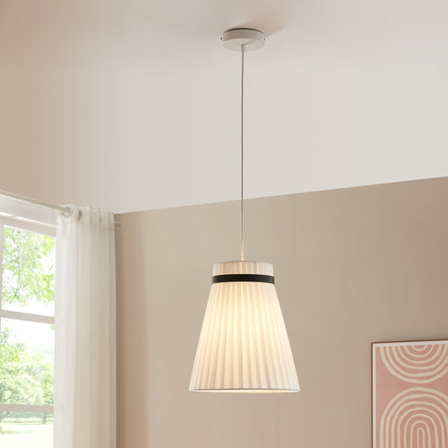 Hänglampa Broughton Vit [lux.pro] - premiumXL