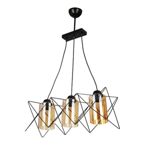 Morley taklampa 2/3-ljus svart [lux.pro]