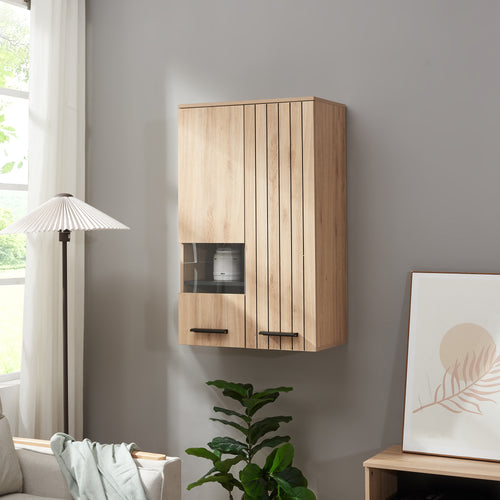 Väggskåp Noppen 98x60x38 cm ekutseende [en.casa] - premiumXL
