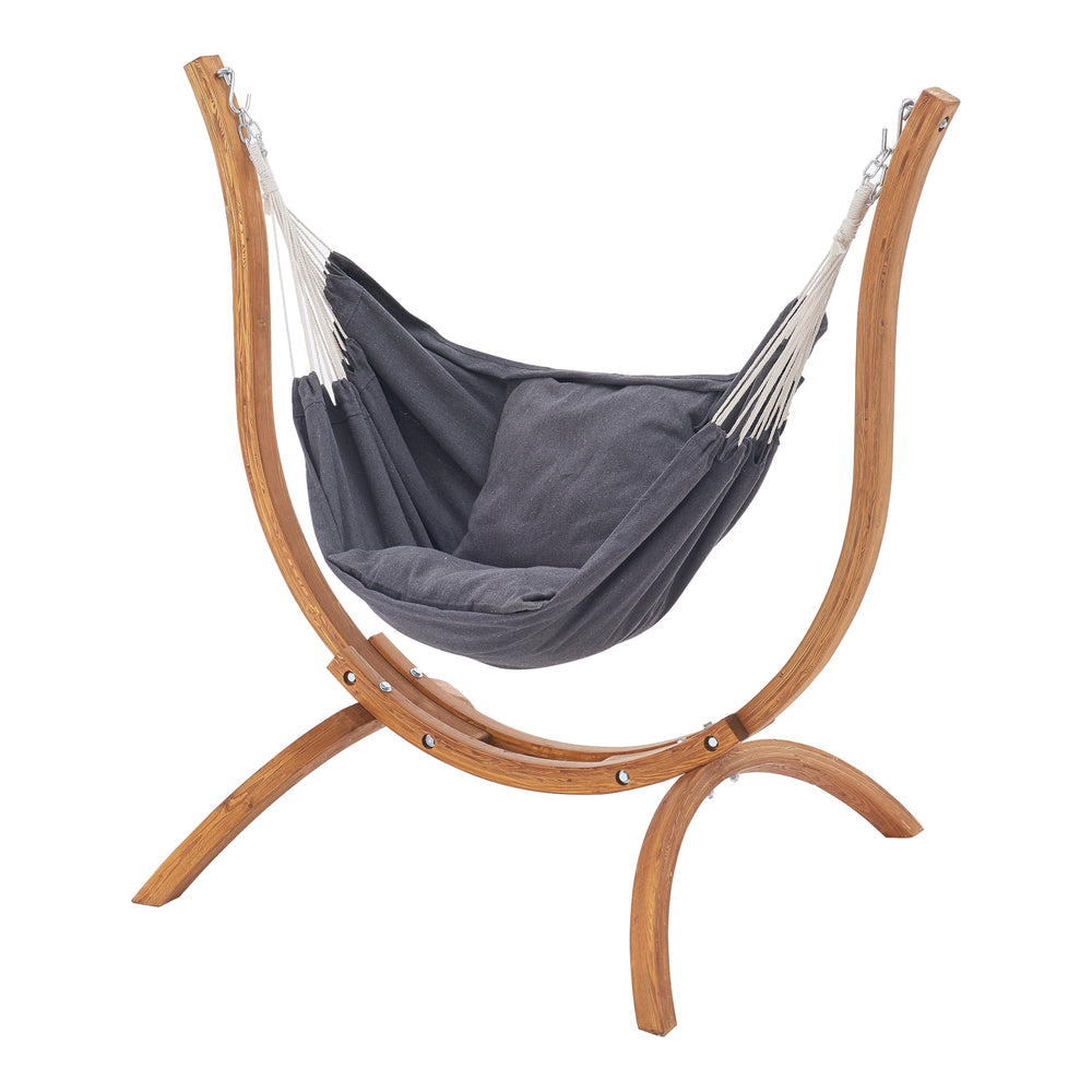 Hängstol Grevena 155x106x143 cm lärk [en.casa]