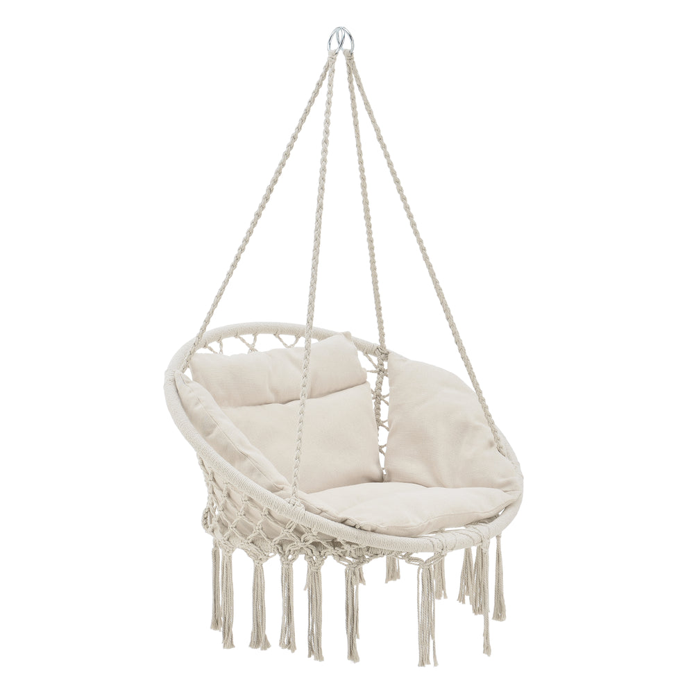 Hängstol Kailua med fransar 140cm [en.casa] välj modell