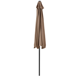 [casa.pro]® Halvcirkelformad parasoll-i olika färger