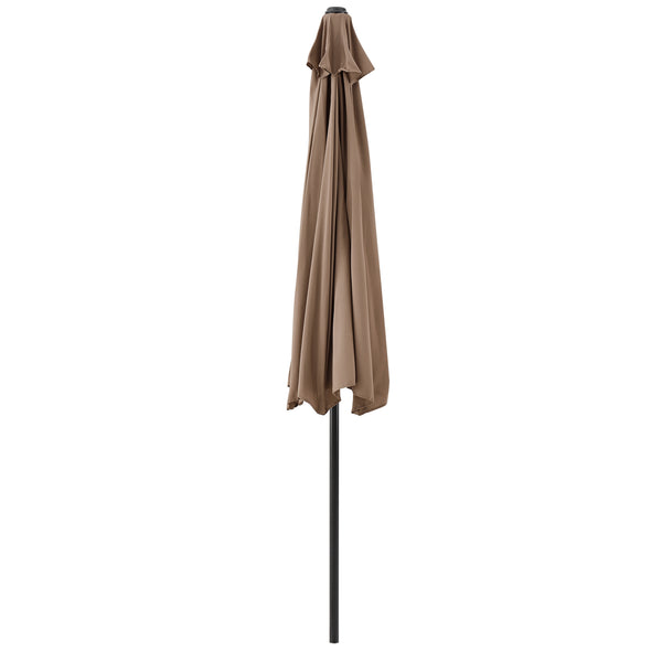 [casa.pro]® Halvcirkelformad parasoll-i olika färger