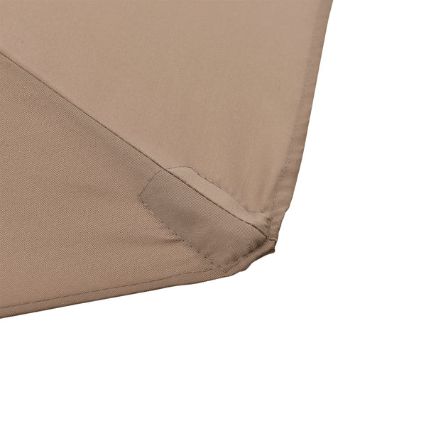[casa.pro]® Halvcirkelformad parasoll-i olika färger