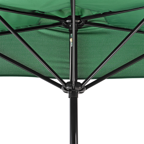 [casa.pro]® Halvcirkelformad parasoll-i olika färger