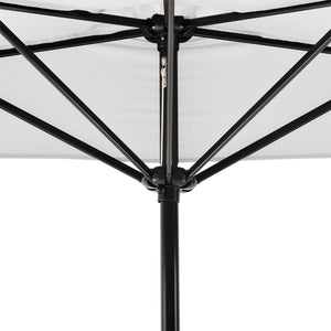 [casa.pro]® Halvcirkelformad parasoll-i olika färger