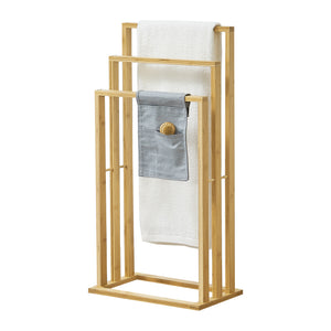 Bambu handdukshållare Rana 40x24x82 cm [en.casa] - premiumXL