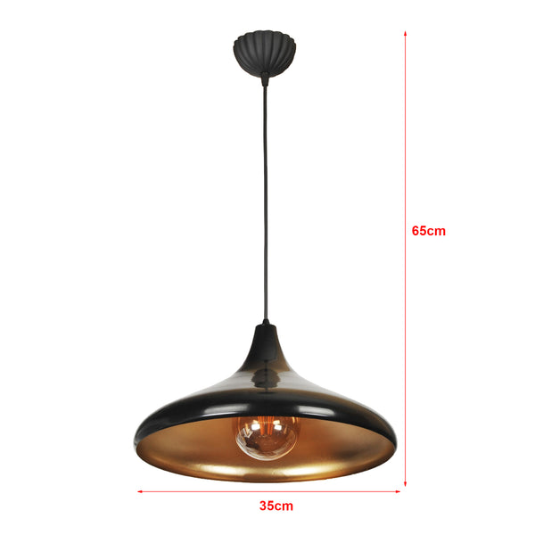 Taklampa Knutsford 1 x E27 i olika färger[lux.pro]