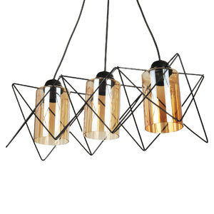 Morley taklampa 2/3-ljus svart [lux.pro]
