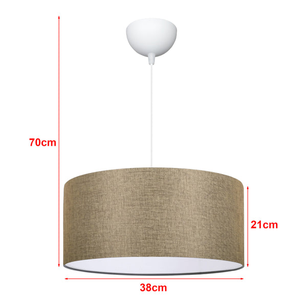 Sutton taklampa i olika färger [lux.pro]