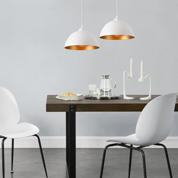 Taklampa Toulon set om 2 metall guld välj modell [lux.pro]