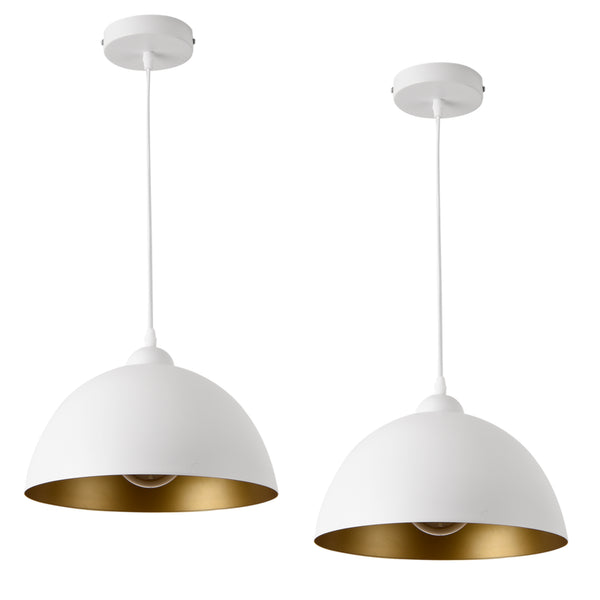 Taklampa Toulon set om 2 metall guld välj modell [lux.pro]