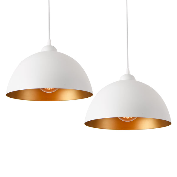 Taklampa Toulon set om 2 metall guld välj modell [lux.pro]