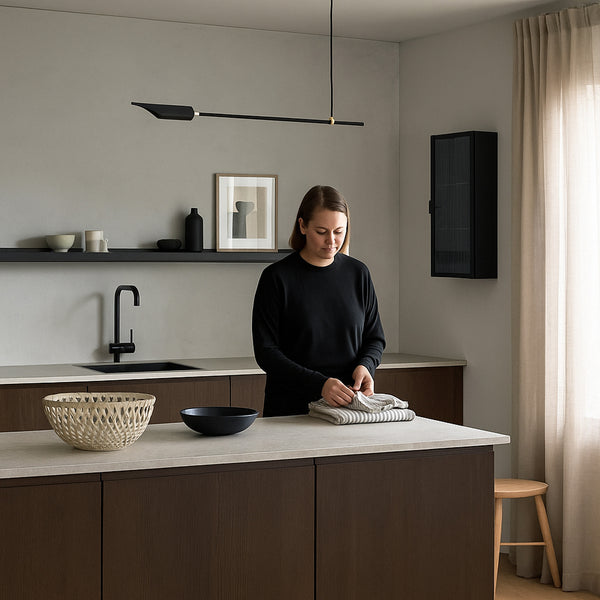 Väggskåp Zundert med räfflad glasdörr 60x35x15 cm stål [en.casa]