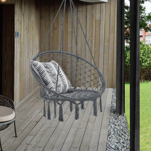 Hängstol Tampico med fransar 140 cm [en.casa] välj modell