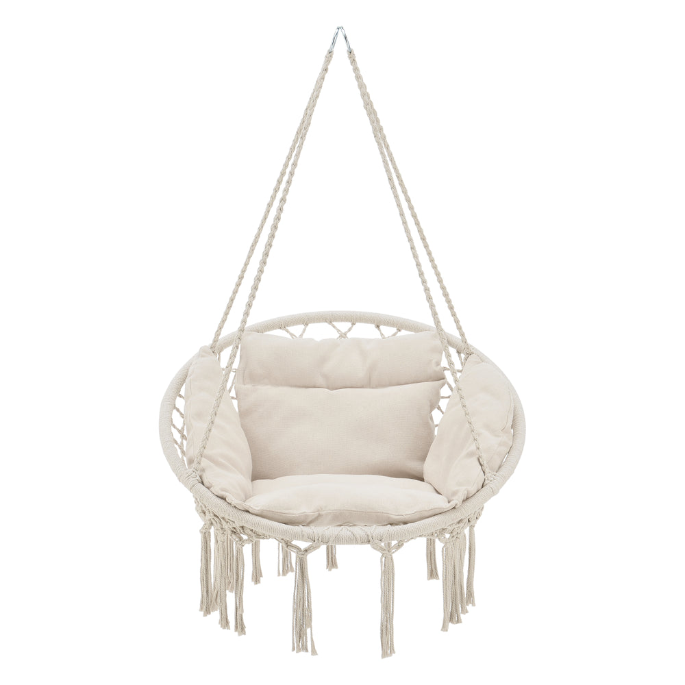 Hängstol Kailua med fransar 140cm [en.casa] välj modell