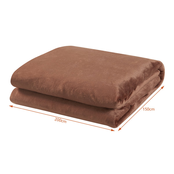 Värmefilt Archi fleece [en.casa] välj modell
