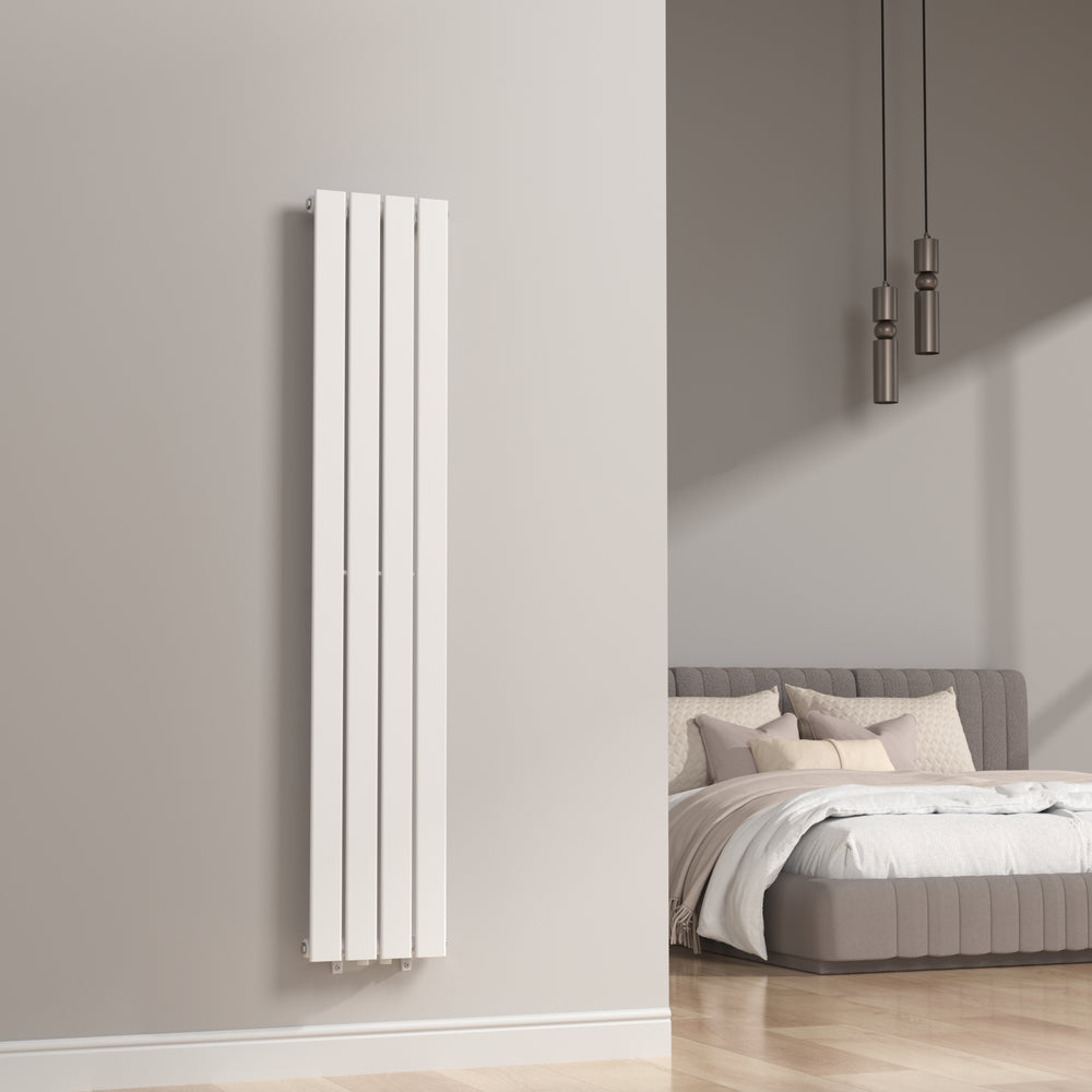 Designradiator Nore Vit 160x30cm Enskiktad 540W [neu.haus]