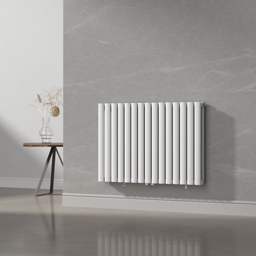 Design rörradiator Nore Vit 60x90cm dubbelt lager 1180W [neu.haus]