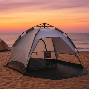Strandskal Mullsjö Pop Up strandtält 215x135x140cm i olika färger[pro.tec]